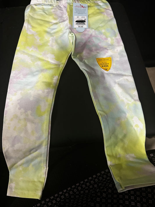 Girls tie die leggings